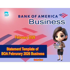 Statement Template of BOA Februrary 2026 Business